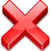 Red X