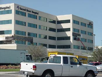 Ivan hospital damage